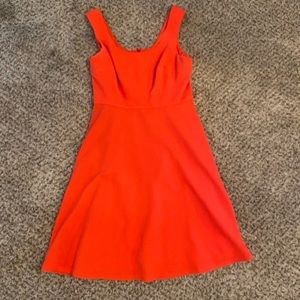 Red orange dress 👗